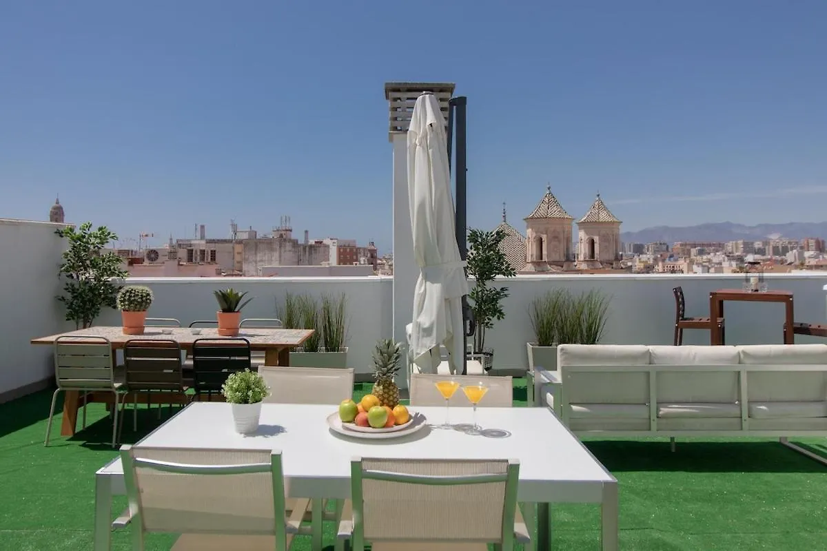 C56 - Studio With Amazing Terrace In The Centre Màlaga