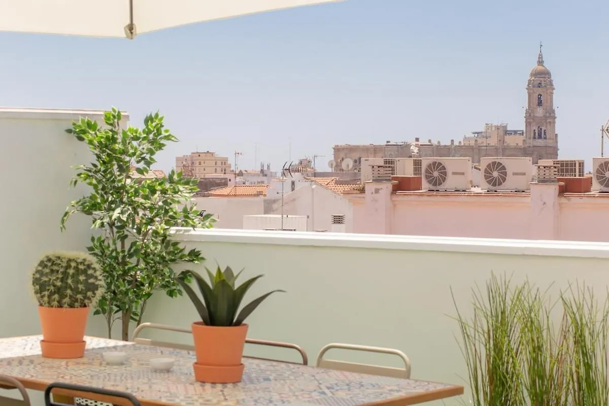 C56 - Studio With Amazing Terrace In The Centre Màlaga Španělsko